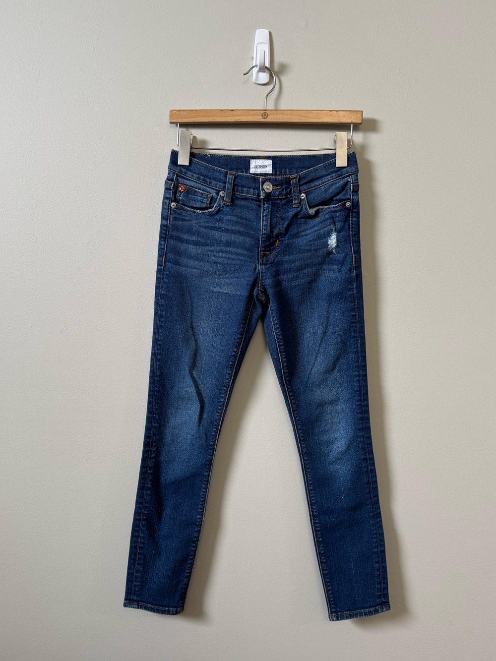 HUDSON Natalie super skinny blue wash denim jeans - Size 25